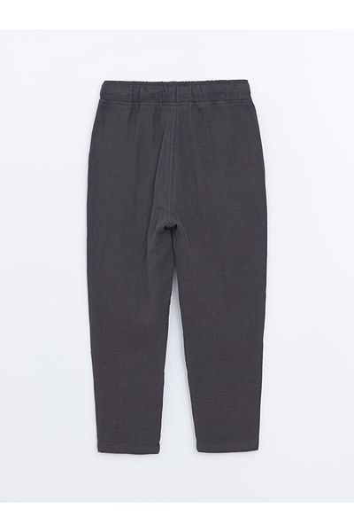 LC Waikiki Lcw Kids Anthracite Standard Mold Lace-Up Baby Boy Trousers