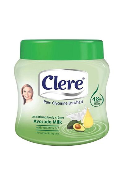 Clere Clear Avocado Milk Body Cream - 500ml