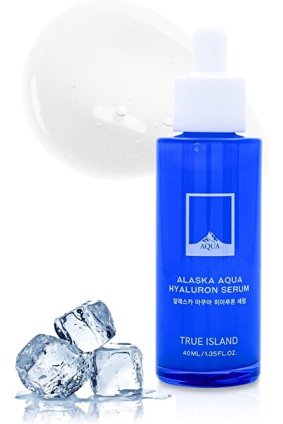 TRUE ISLAND سيروم حمض الهيالورونيك ألاسكا أكوا مرطب ومهدئ للبشرة 40 مل