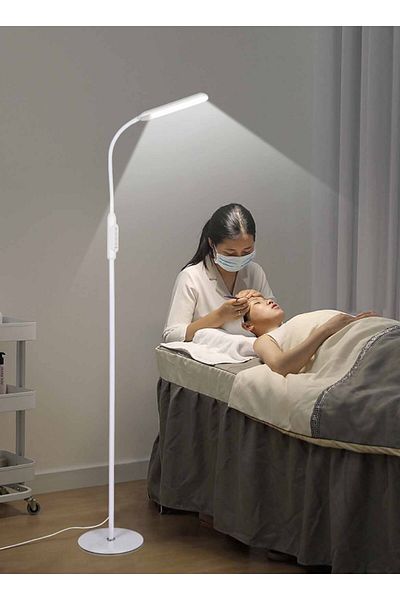 sharpdo Led Stepless Dimming Vertical Floor Lamp for Living Room and Bedroom, Eye Protection