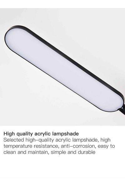 sharpdo Led Stepless Dimming Vertical Floor Lamp for Living Room and Bedroom, Eye Protection
