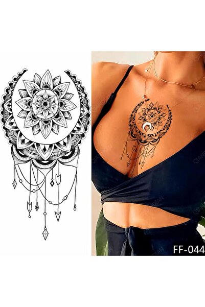 Fiery Night Geçici Dövme, (Kol, Bacak, Sırt, Göğüs, Ense, Ayak, Karın), T-006