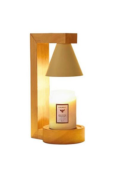 sharpdo Bedroom Romantic Table Lamp Wax Lamp, Marble Aromatherapy Lamp, Dimmable
