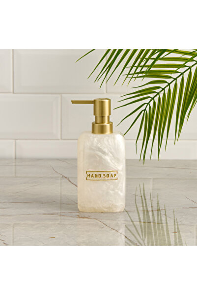 MİEN Mien Liquid Soap Dispenser - White - 14 cm