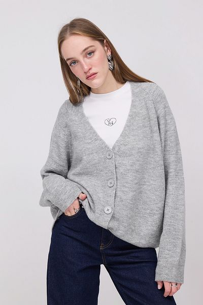 Addax Buttoned Knitwear Cardigan - H3440
