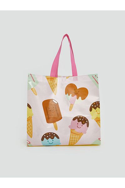 LC Waikiki New Season Printed Women's Shopping Bag - S5Lc63Z8