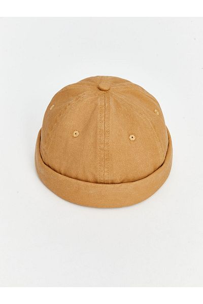 LC Waikiki ΑΞΕΣΟΥΑΡ LCW Καφέ Basic Ανδρικό καπέλο Sailor
