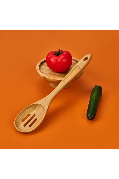 AROW Bamboo Colander - Light Brown - 20 cm