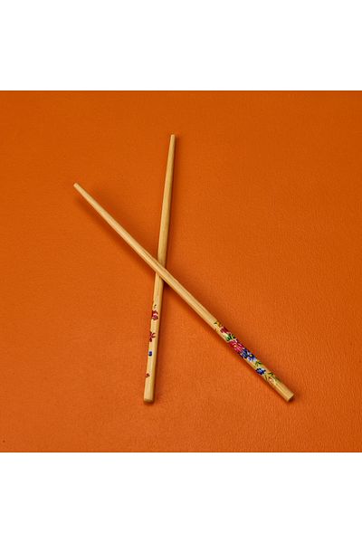 AROW Bamboo Chopstick - Colorful - 23 cm