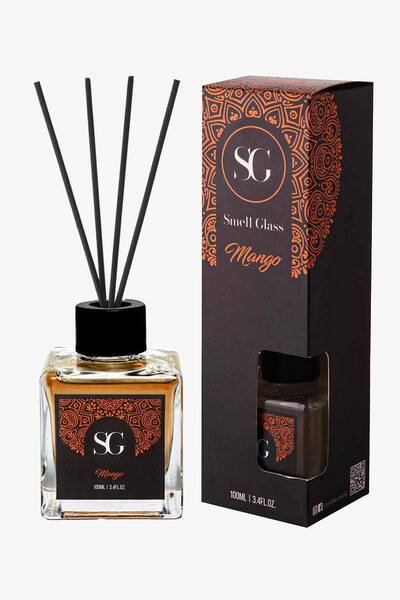 Smell Glass Mango Kokulu Çubuklu Oda Kokusu Mango Reed Diffuser 100ml