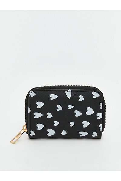 LC Waikiki Heart Printed Women's Wallet