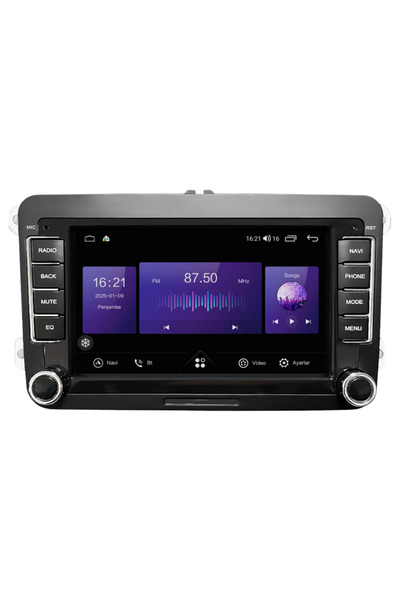 Carvocal Volkswagen 7 Inch Polo Golf Jetta Caddy Tiguan Transporter 4/64 Android Multimedya