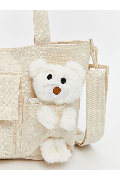 LC Waikiki New Season Plush Toy Detailed Girl's Shoulder Bag - S5Jh60Z4