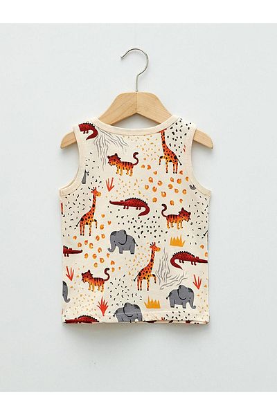 LC Waikiki Crew Neck Baby Boy Undershirt 2-Piece (S2)