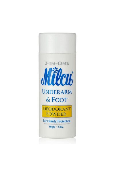 Milcu Melco Underarm & Foot Deodorant Powder 80g