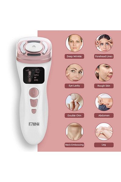 COOYA Ultrasonic RF Beauty Device, EMS Facial Massage Technology, Used for Anti Wrinkle Skin, Lifting