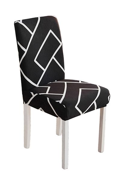 sharpdo 4-Piece Household One-Piece High-Elastic Chair Cover Set, Removable for Machine Washing