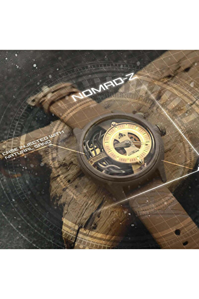 The ELZ The Electricianz the Nomad Z Zz-A1C/09-Clk 45 mm Beige Men's Wristwatch