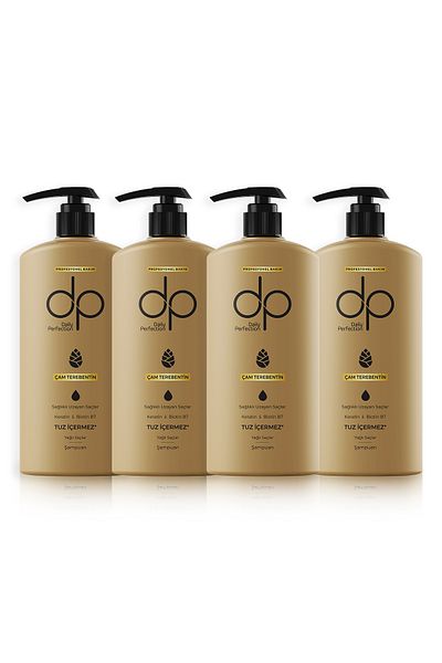 DP Daily Perfection Salt Free Shampoo Pine Turpentine 4 X 500 ml