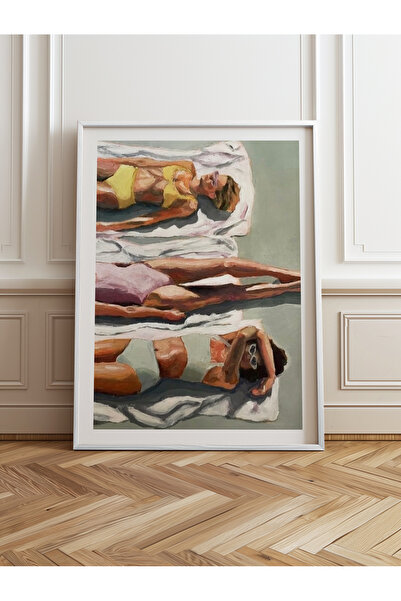 HOMEPACK Единична картина в дървена рамка, единичен плакат, картина TK/846