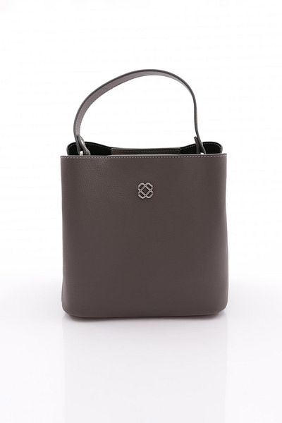 DGN Women's Back Pocket Detailed Bag Dark Gray 41653431