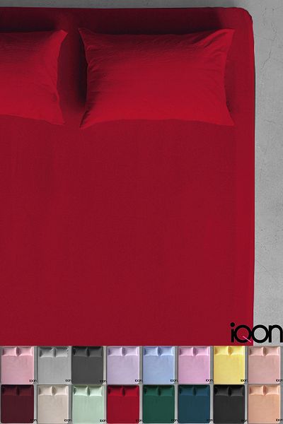 İQON Ranforce Woven Fitted Sheet Set Single - 21 Colors