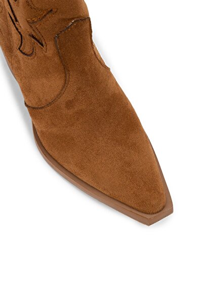 Deery Taba Rengi Kadın Western Bot