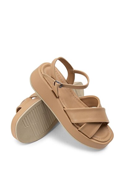 Deery Women's Beige Sandals