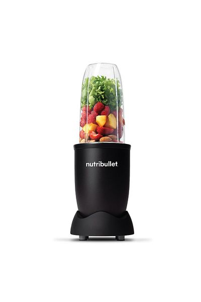 Nutribullet 900 Watts, 9 Piece Accessories, High Speed Blender, Mixer, Smoothie Maker, All Black