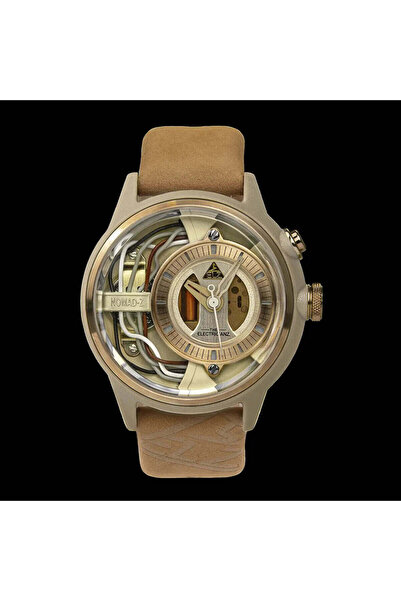 The ELZ The Electricianz the Nomad Z Zz-A1C/09-Clk 45 mm Beige Men's Wristwatch
