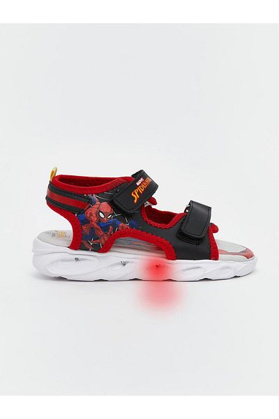 LC Waikiki New Season Spider-Man Printed Baby Boy Sandals - S5K742Z1