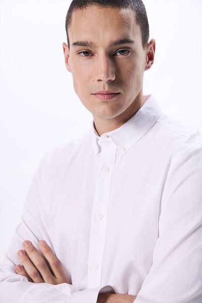 Springfield Two-tone Structured Shirt