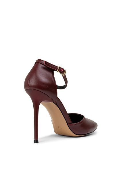 Deery Pantofi cu toc de damă bordeaux