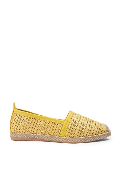 Deery Yellow Espadrille Women's Shoes