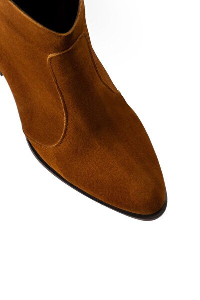 Deery Hakiki Süet Taba Rengi Kadın Bot
