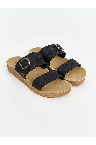 LC Waikiki Double Striped Women's Slippers
