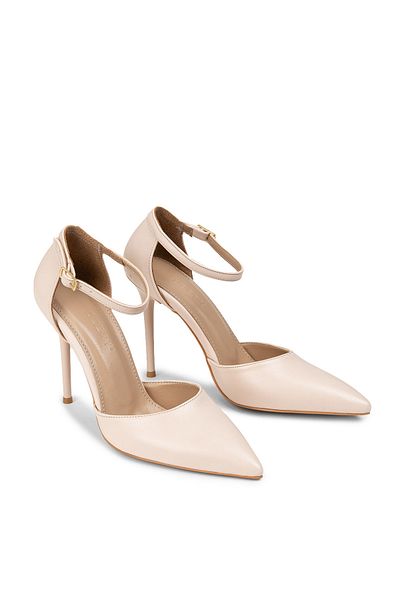 Deery Beige Women's Heeled Shoes