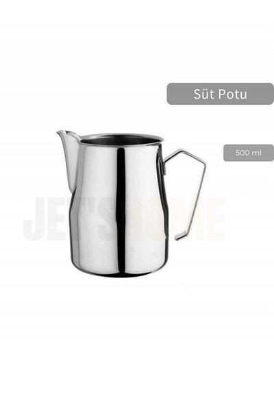 Jet's Home Pro Milk Pot Stainless Milk Frothing Jug Steel 500 ml