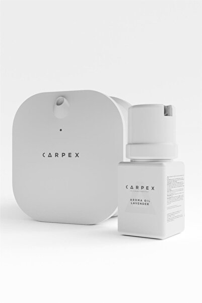 Carpex mikro koku makinesi beyaz + lavender kartuş ev ofis işyeri için