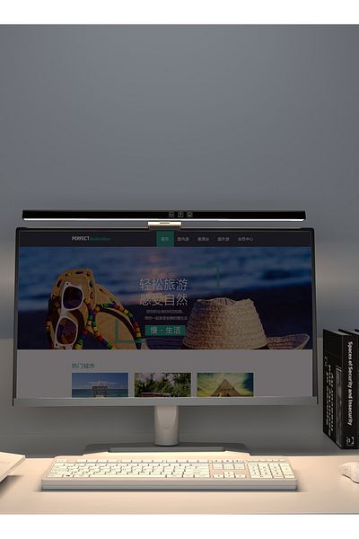 sharpdo LED Anti-Blue Light Eye Protection Lamp Display Screen Hanging Lamp Can Be Scheduled To Light
