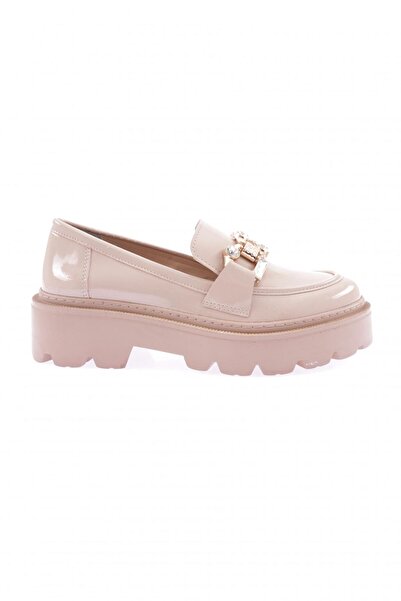 DGN Women's Crystal Stone Accessory Loafer Shoes 21123342