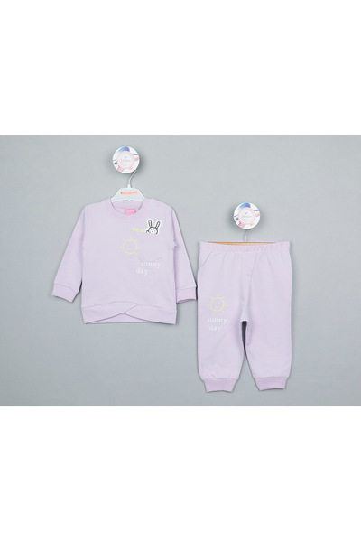 CRASSİ Kız Bebek Takım Pamuklu