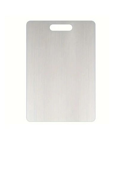 L&L Stainless steel cutting board-antibacterial and mold resistant-for chopping food,vegetables,meat