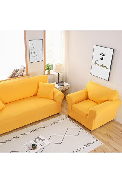 sharpdo Solid Color Sofa Cover