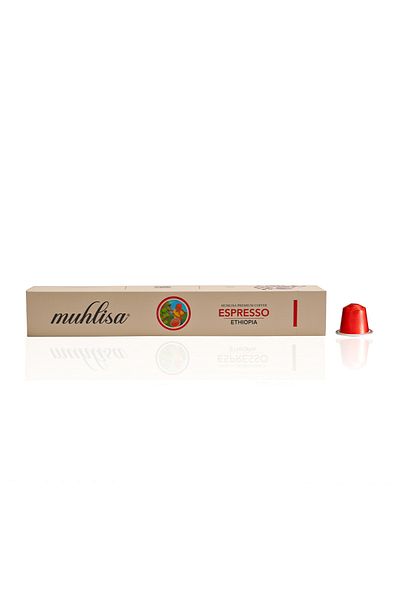 Omnex Muhlisa Espresso Ethiopia Capsule Coffee 10 Pcs 100% Arabica