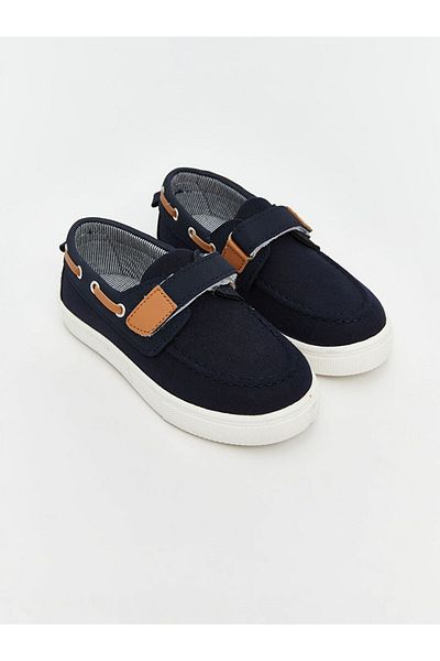 LC Waikiki Beige Velcro Baby Boy Classic Shoes