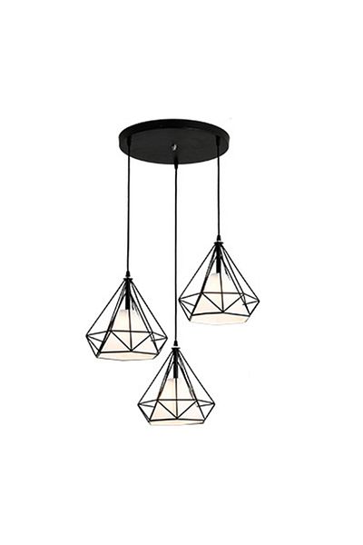 sharpdo Modern and Simple LED 3-Color Light-Adjustable Chandelier, Suitable for Homes, Restaurants, and Bars