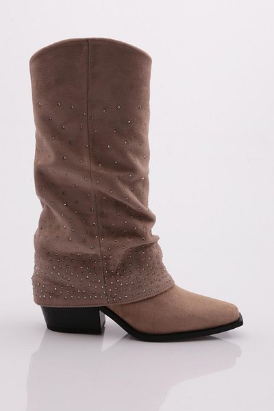 DGN Γυναικείες μπότες Mink Suede 3310