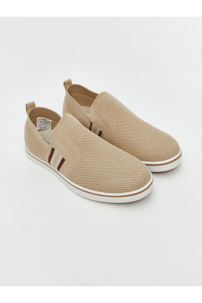 LC Waikiki Beige Mesh Detailed Men's Sports Shoes