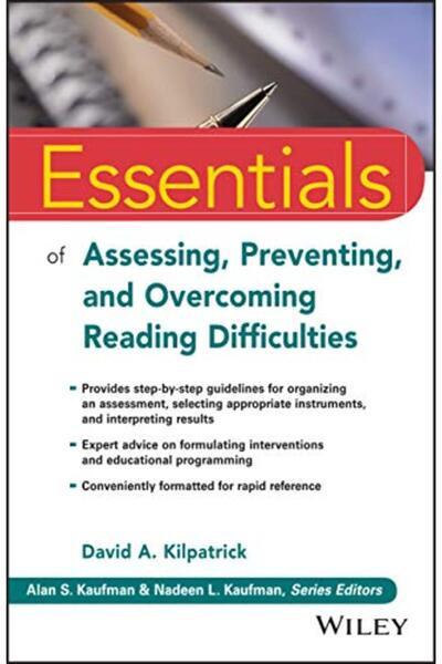 John Wiley & Sons Inc أساسيات تقييم صعوبات القراءة والوقاية منها والتغلب عليها